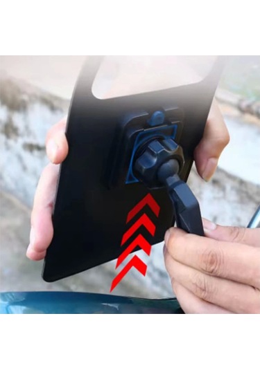 Motosiklet 360 Döndürülebilir Su Geçirmez Telefon Kılıfı Telefon Tutucu 4 -7.2 İnç