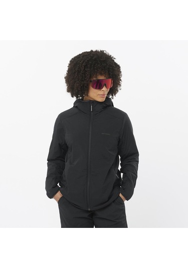 Salomon Mountaın Flex Jckt Hood W 27412 Siyah