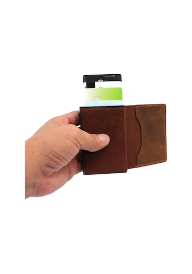 Sones Hırsızlığa Karşı Konumlandırma Cüzdanı Erkek Kart Tutucu Airtag İçin Mini Cüzdanlar Siyah