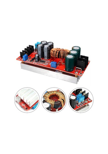 1200w 20a Dc-dc Step Up Voltaj Yükseltici Boost Converter Regülatör 8-60to12-83