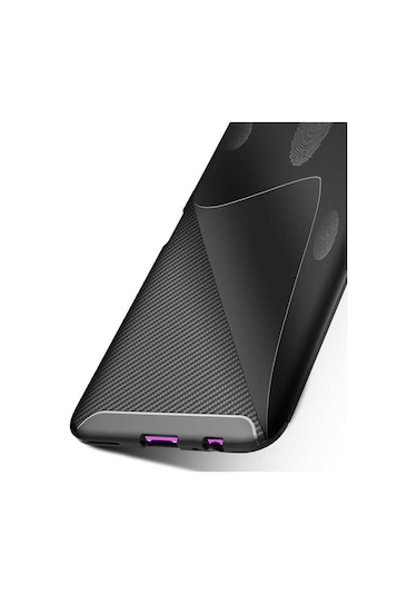 Huawei P Smart Pro 2019 Kilif Karbon Silikon Case 405436845