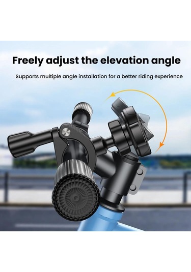 Manyetik Halkalı Bisiklet Motosiklet Snap-on Cep Telefonu Tutucu Ql-10 Siyah Ql-10 Siyah