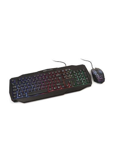 Dark Force GKM1000 USB Kablolu Q Klavye Mouse Set
