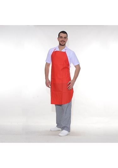 Winlex 70x100 Su Geçirmez Önlük Kırmızı