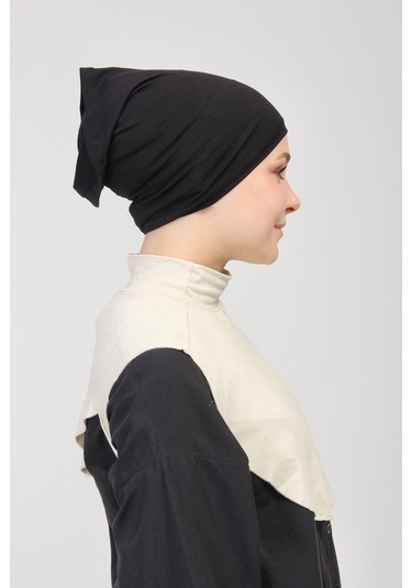 Düz Balıkçı Yakalı Kurtarıcı Boyunluk Krem