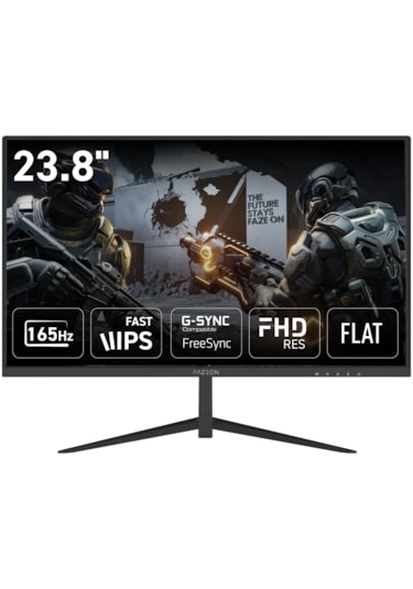 Fazeon X24f165s 23.8" 165hz 5ms Hdmı Dp Hdr Freesync G-sync Fhd F