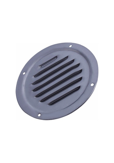 Tekne Yuvarlak Havalandırma Paslanmaz Krom 125mm