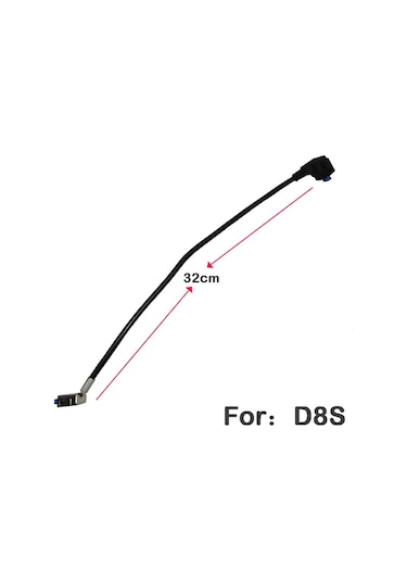 D8s Kablo X1pcs-oemhıds Yeni Hıd Balast Kablo Güç Kablosu Yüksek Gerilim Hattı 130 Kenar Mustang Odak F150 Mkz