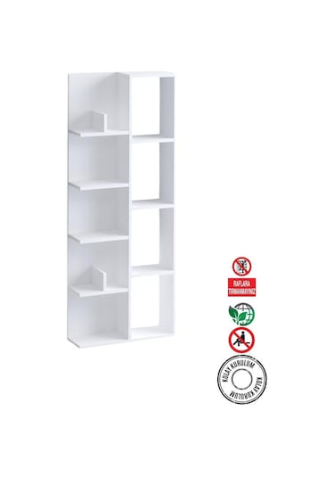 Decormet Viva Kitaplık Dec0051 Çok Renkli