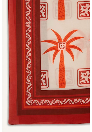 Defacto Regular Fit Palmiye Desenli Pamuklu Pareo-fall İn Love E8220ax25hsog546 Turuncu Defacto Regular Fit Palmiye Desenli Pamuklu Pareo-fall İn Love E8220ax25hsog546 Turuncu