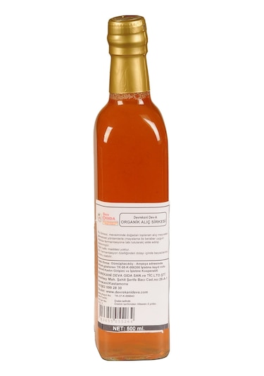 Devrekani Deva Gıda Organik Sertifikalı Alıç Sirkesi 500 G