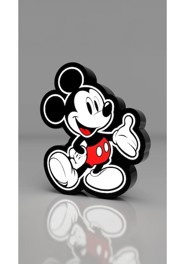 Micky Fare Dekoratif Aydınlatma Led Gece Lambası Çok Renkli