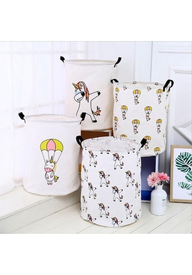 Pazly Suntek Sepeti Oyuncak Odası Magideal Depolama Çocuk Vf Beyaz