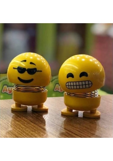 Oyuncak Zıp Zıp Emoji Kafalar Kafa Sallayan Emoji 1 Adet