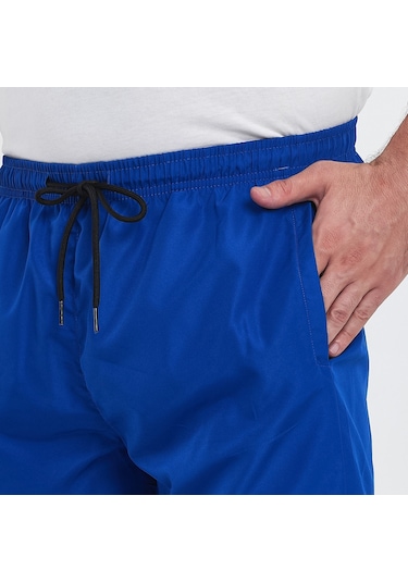 Slazenger RENO Erkek Cepli Deniz Şortu Saks Mavi Mayo