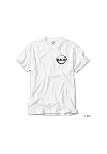 Nissan Logo Beyaz Tişört Beyaz