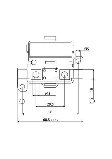 Midi Midival Sigorta Kutusu Midival Levha Sigorta Yuvası