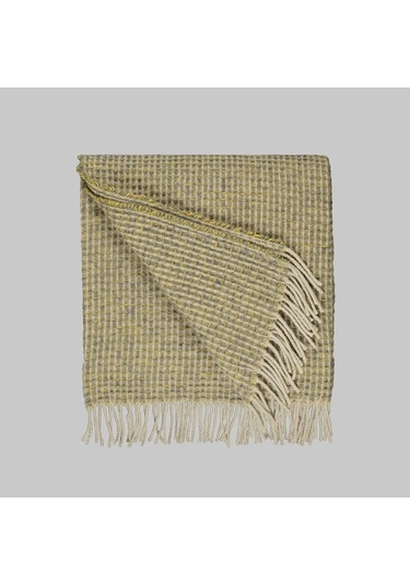 Sarev Lerna Sarı Throw, 130x180 Cm