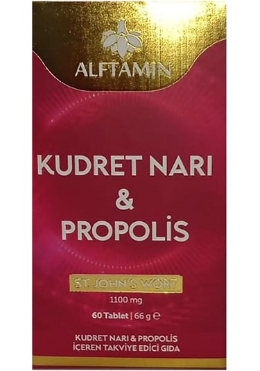 Alftamin Kudret Narı Propolis 1100 Mg 60 Tablet