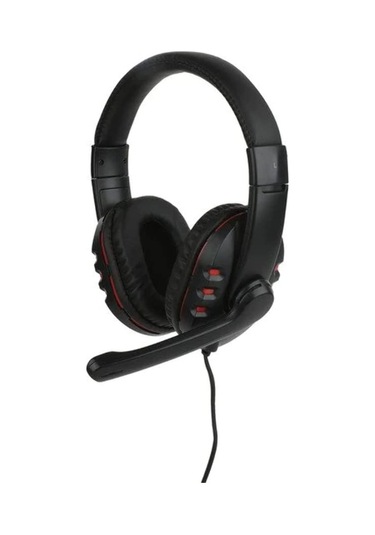 Lu731-red Topçu Oyun Kulaklığı Kırmızı