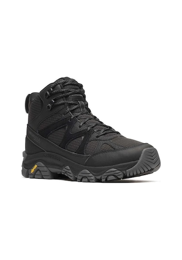 Merrell Thermo Snow Grıp Mıd Wp J038287 Black Su Geçirmez Erkek Bot Siyah