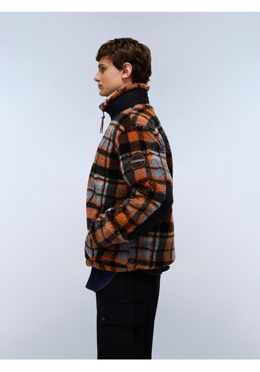 Napapijri T-montepiana Erkek Polar Ceket-30442 Turuncu