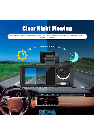 Hallow-3 Kamera Araç Kamerası Çok Dilli