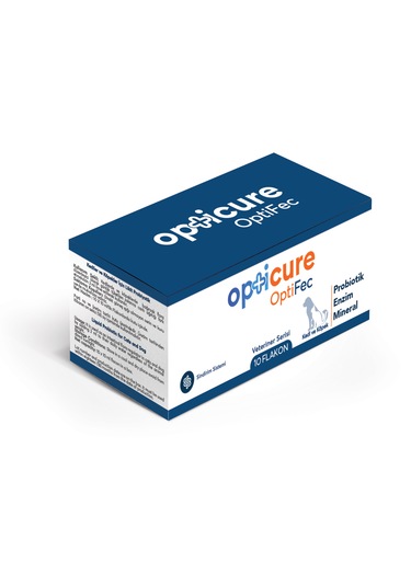 Opticure Optifec Kedi Ve Köpek Probiyotik Enzim Mineral 10 Flakon X 10ml
