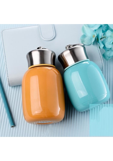 200ml Çocuklar Paslanmaz Çelik Vakum Yalıtımlı Bardak Kupa Su Şişeleri Konteyner