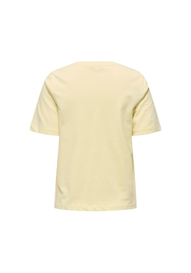 Only Bayan T Shirt 15270390 Açık Sarı Açık Sarı
