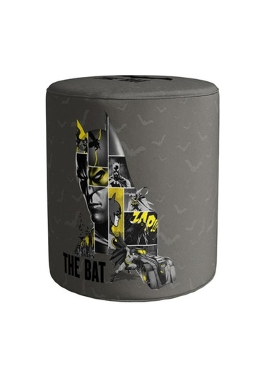 The Bat Puf Warner Bros Lisanslı Ürün, Süet Kumaş, Uluslararası Solmama Sertifikası Çok Renkli