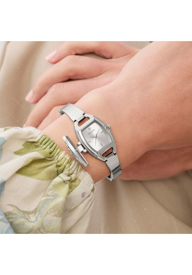 Guess Gugw1043l1 Kadın Kol Saati Metalik Gri