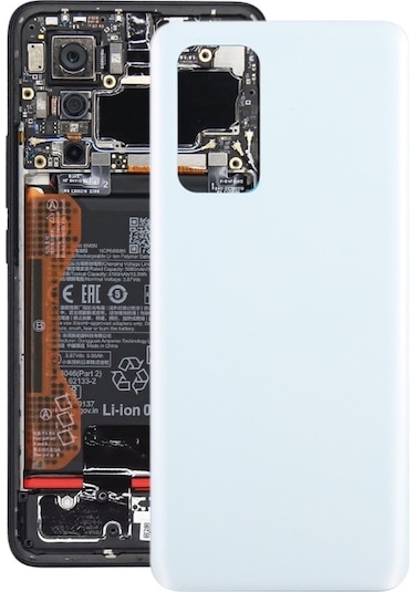 Cbtx Xiaomi Poco F5 Pro Uyumlu Cam Malzeme Pil Arka Kapak Beyaz