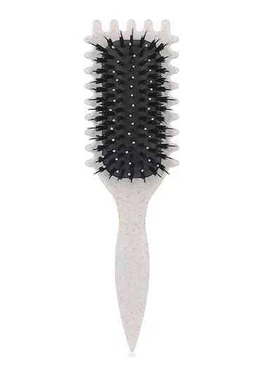 Joyhub Kabarık Şekillendirici Bukle Tarağı Hava Masaj Tarağı Beyaz