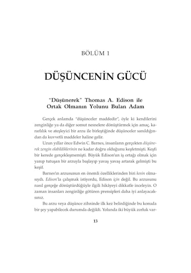 Düşün ve Zengin Ol - Napoleon Hill  Altın Kitaplar