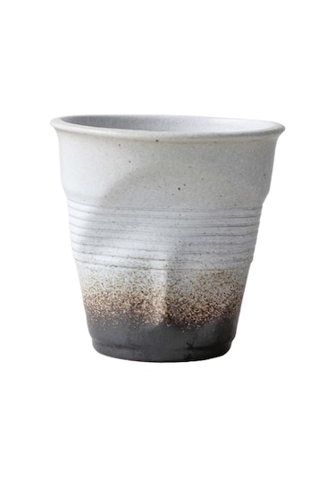 Suntek Magideal Düzensiz Kahve Kupa İçme Bardağı 6.7 Oz Çay Beyaz