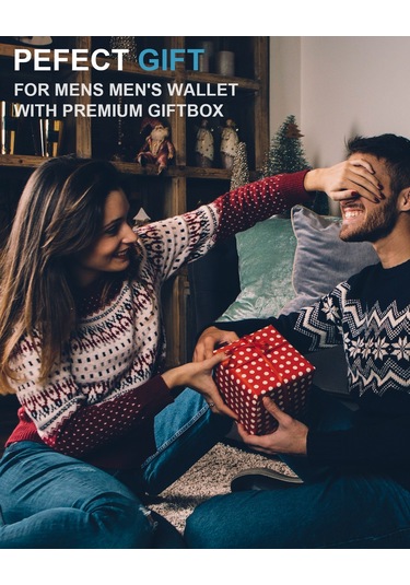 Hangfox Kara Karbon Fiber Rfıd Engelleyici Kart Çantası - Metal Pop-up Kart Tutucu Cüzdan Siyah