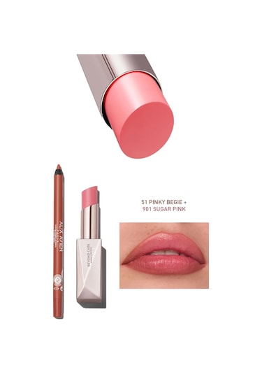 Alix Avien Beyond Care Sheer Lipstick 901 Sugar Pink Yoğun Nemlendirici Besleyici Etki Parlak Ruj