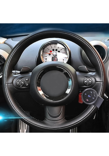 Evrensel Kayış Şekli Direksiyon Uzaktan Kumanda Araba Multimedya Kablosuz Düğme Uzaktan Kumanda Gümüş