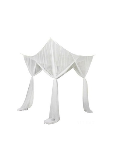 Pazly Pratik 1.8m Yatak Sineklik - 4 Kapılı Ağ, Dayanıklı, Kullanışlı, Öğrenci Yurdu İçin