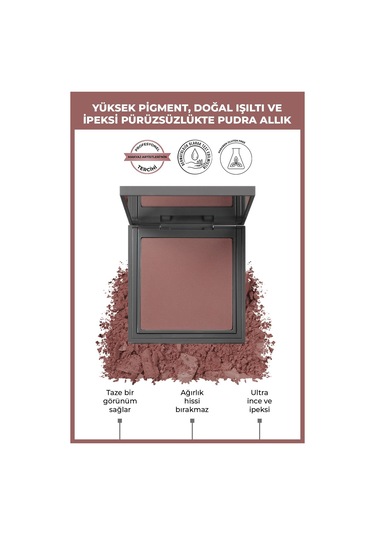 Alix Avien İpeksi Allık - Powder Blush 102 Peachy Rose