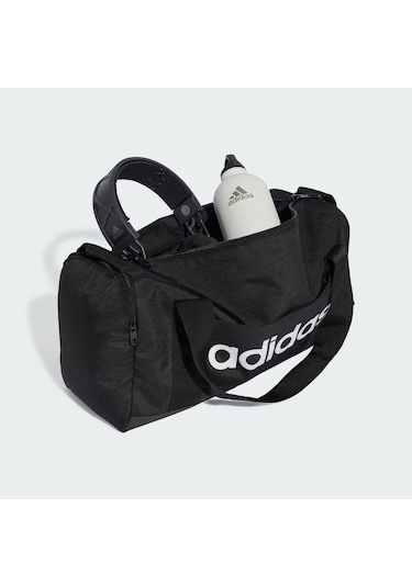 Black/black/whıte Adidas Günlük Çanta Linear Duff Xs Je8347 Siyah