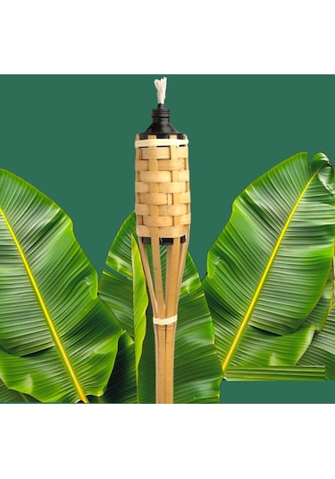 Vıp Qualıty 50pcs 90 Cm Bamboo Torch 50 Adet 90 Cm Bambu Meşale Bahçe Aydınlatma Toptan Bambu Meşale