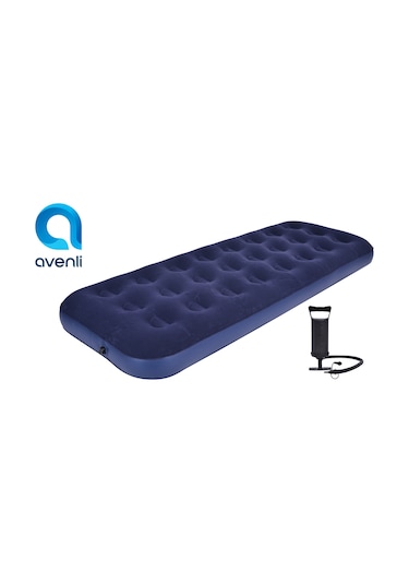 Avenli Tek Kişilik Şişme Yatak Pompa Dahil