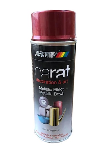 Motip Carat Parlak Metalik Kırmızı 400 ML Ral 95861