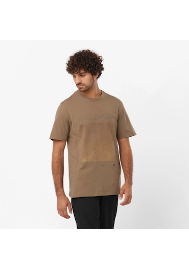 Salomon Graphıc Ss Tee M Shıtake T-shırt Lc2247100 001