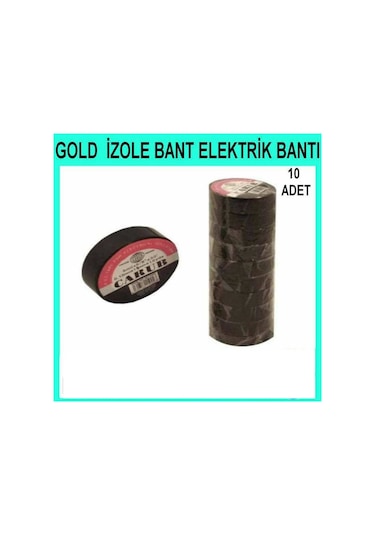 Gold İzole Elektrik Bantı 10 Adet N11.183