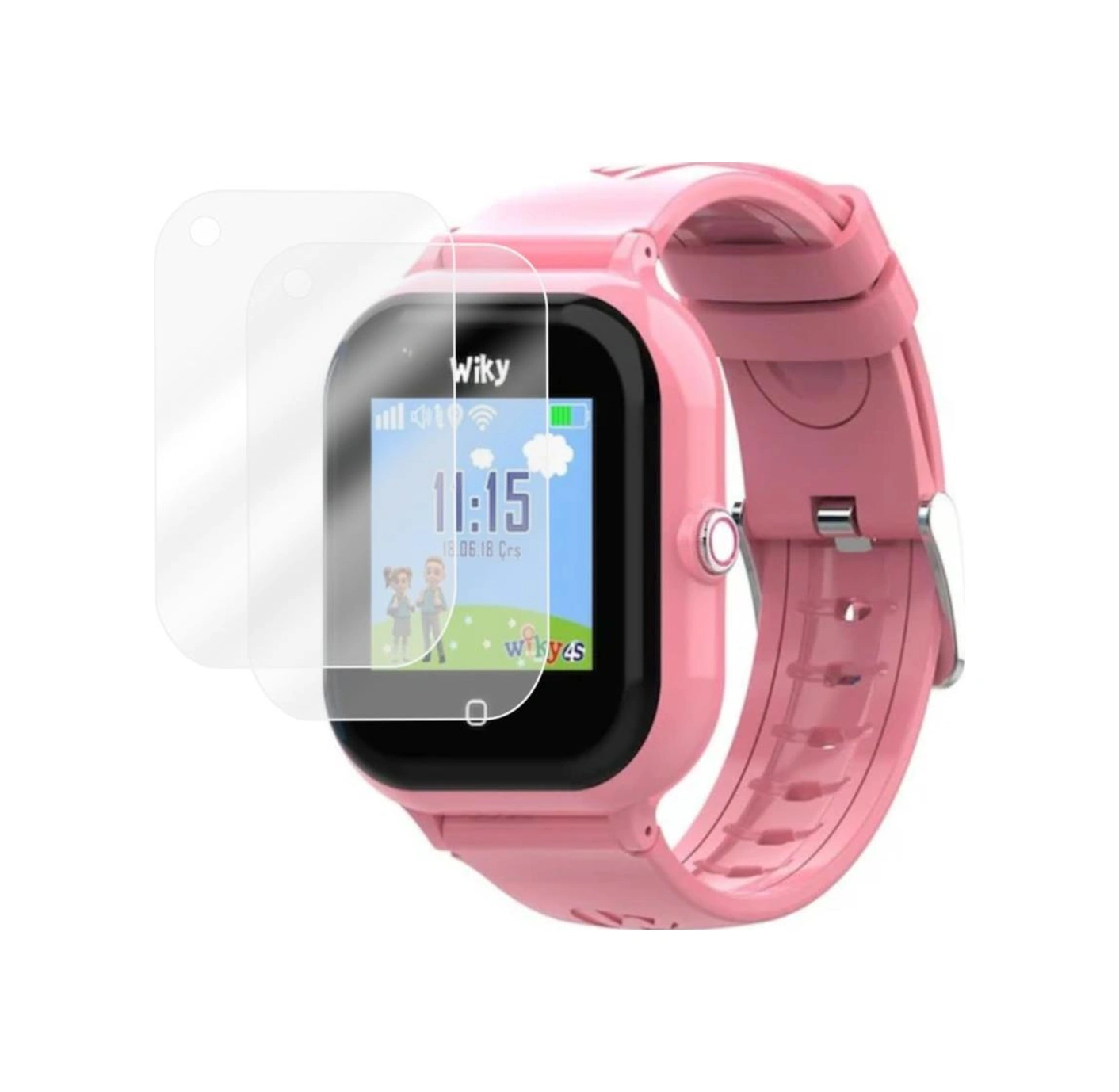 Wiky Watch 4s Ekran Koruyucu Tpu Film Şeffaf 2 Adet
