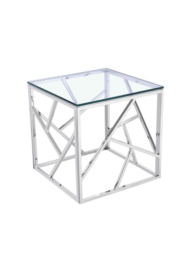 Renna Paslanmaz Metal Yan Sehpa