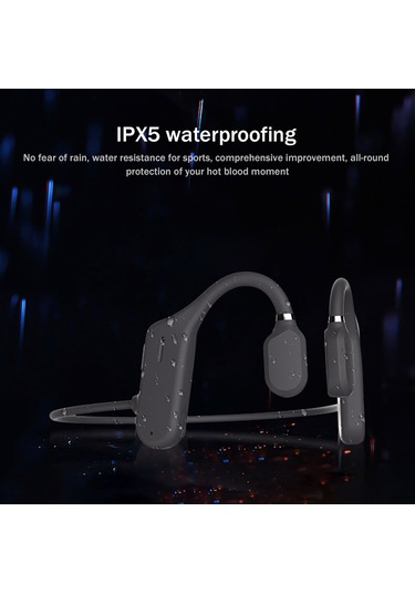 Singree "kablosuz Spor Kulaklığı - Bt5.0, Su Geçirmez, 5 Saat Şarj, Açık Kulak Tasarımı"